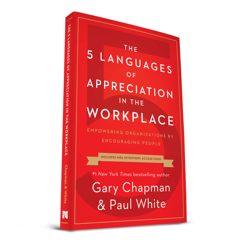 The 5 Languages of Appreciation in the Workplace book cover | Appreciation at Work with Dr. Paul White